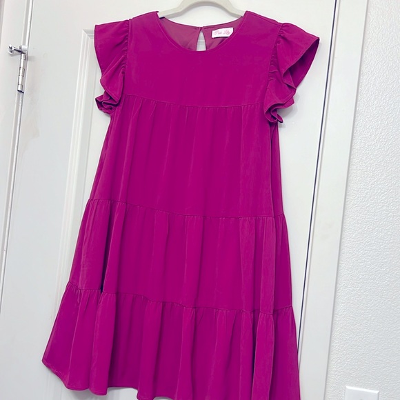 Pink Lily Dresses & Skirts - Pink Lily Tiered Dress